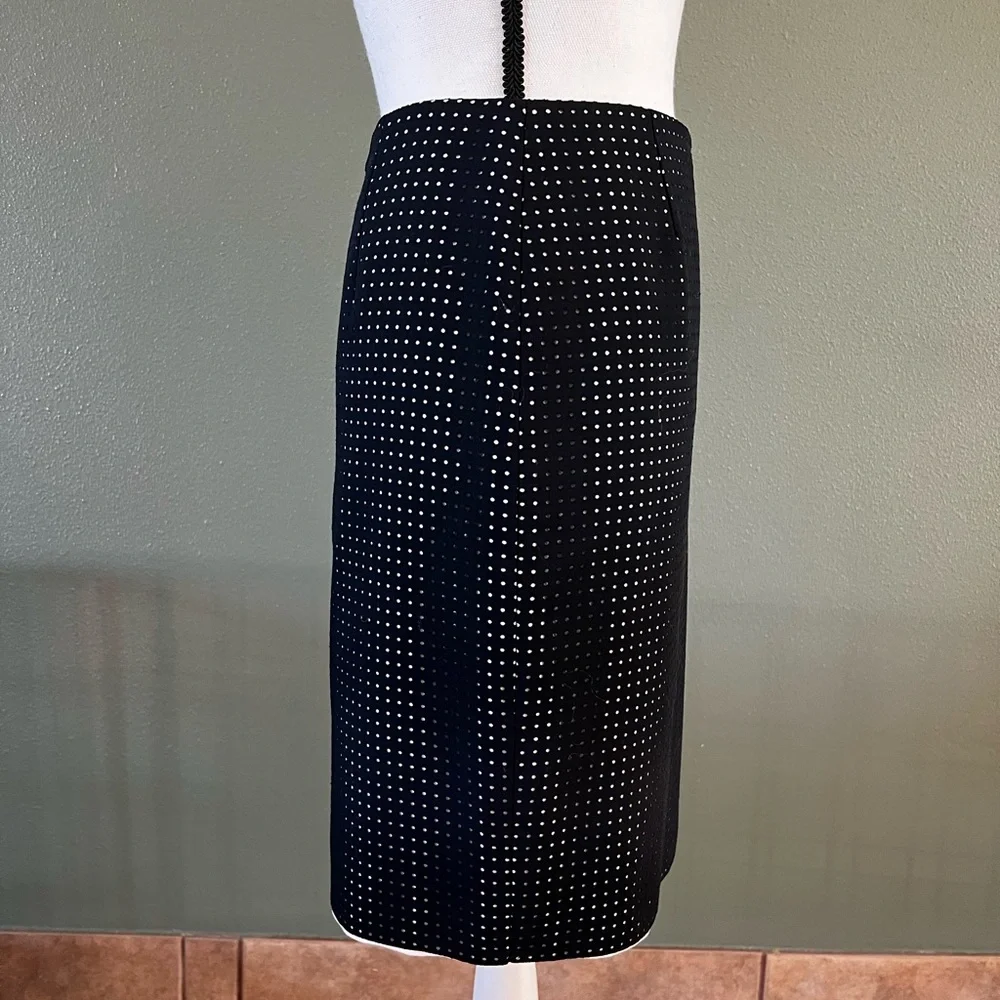 Akris Punto Laser Cut Pencil Skirt